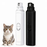 Electric battery-powered nail grinder for cats, pet grooming tool